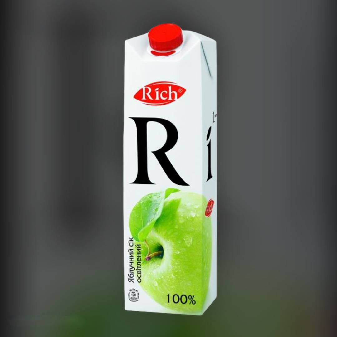 Сік Rich яблучний 1 л