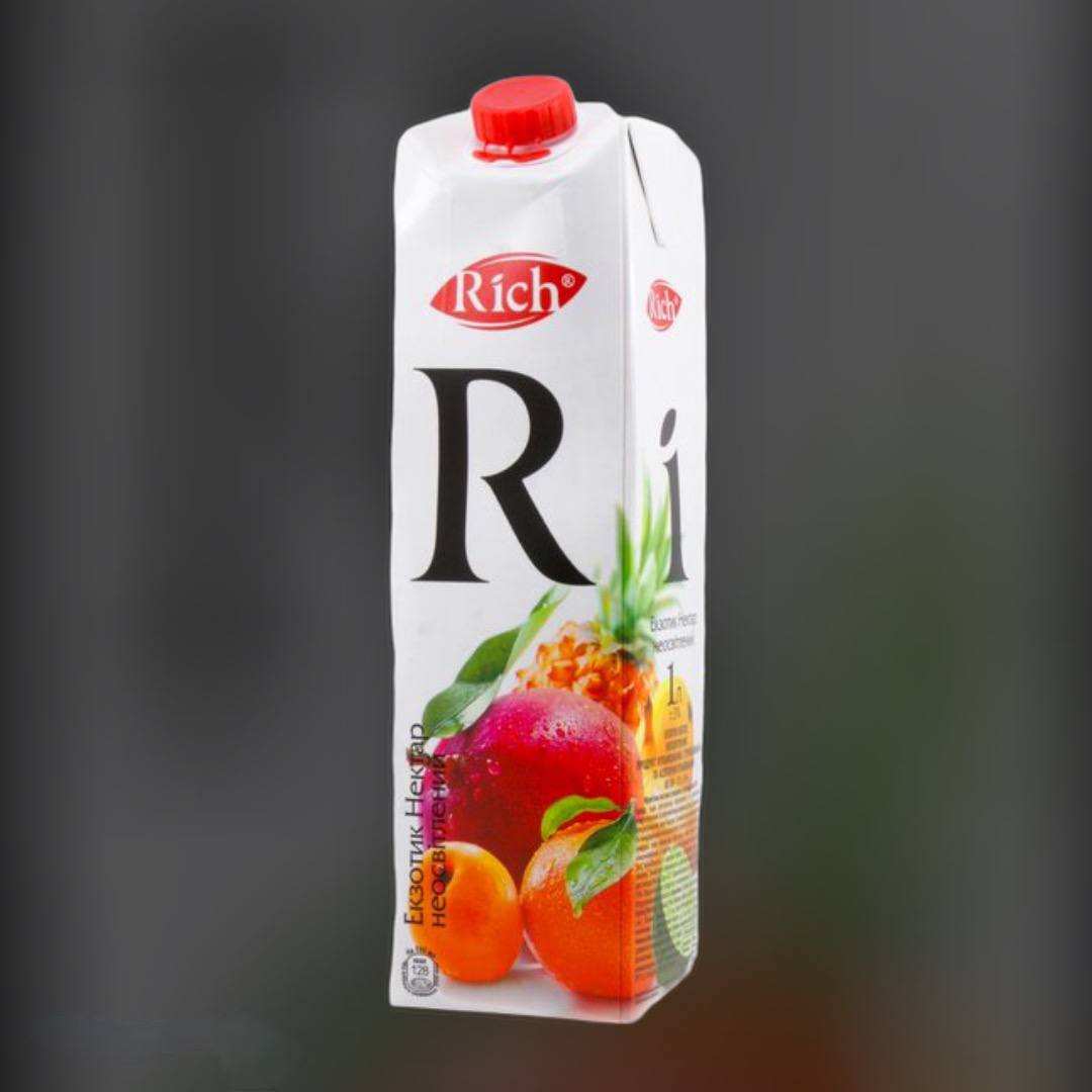 Сік Rich мультифруктовий нектар 1 л