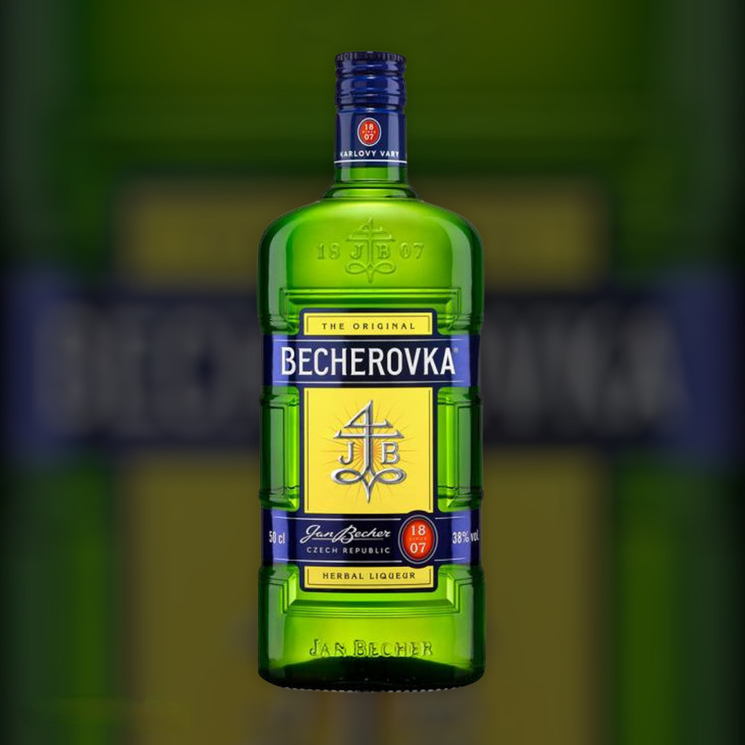 Лікерна настоянка на травах Becherovka 38% 0,5 л