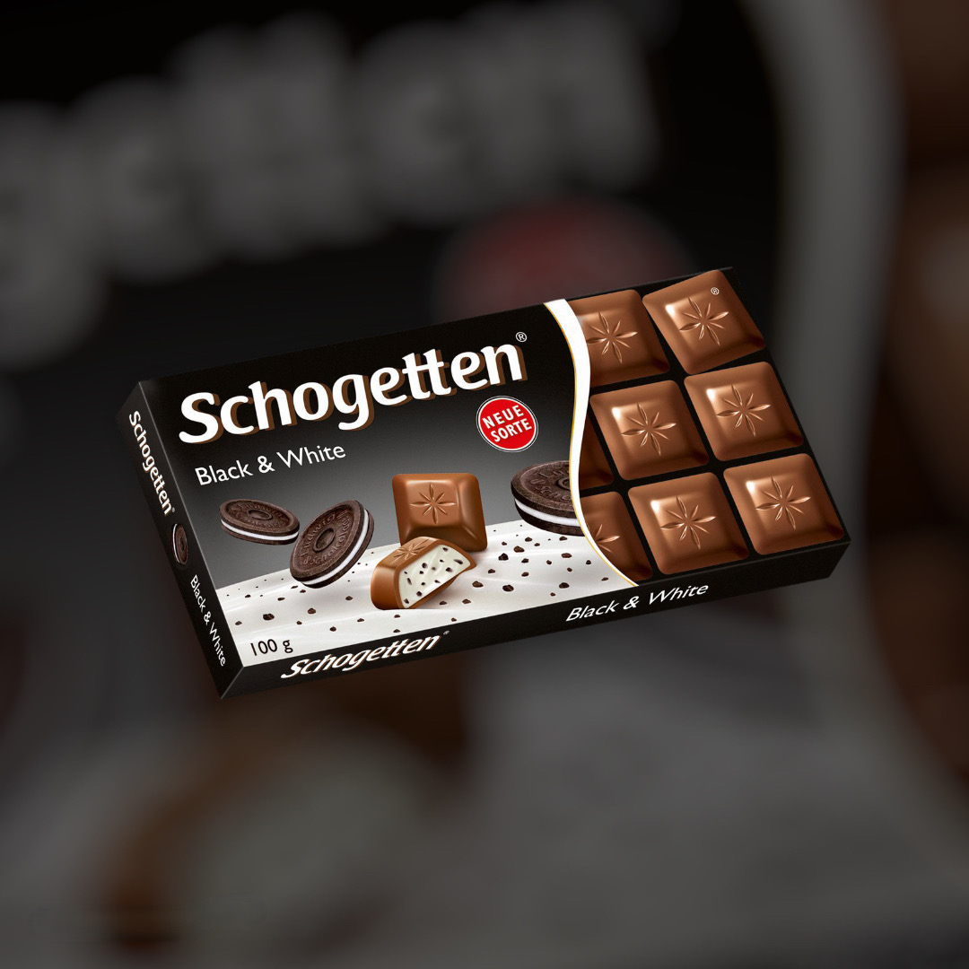 Шоколад Schogetten Black White 100г