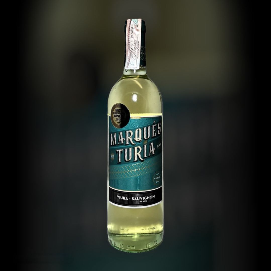 Доставка вина Marques del Turia Viura-Sauvignon цілодобово по Києву