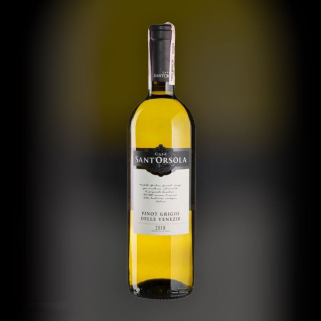 Вино Sant'Orsola Pinot Grigio біле сухе 11% Італія 0,75