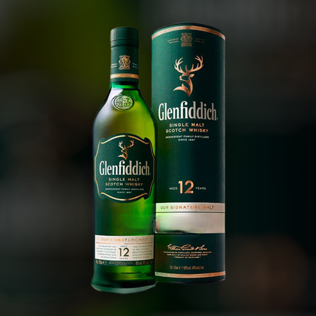 Віскі Glenfiddich 12 років витримки замовити з доставкою вночі в Києві