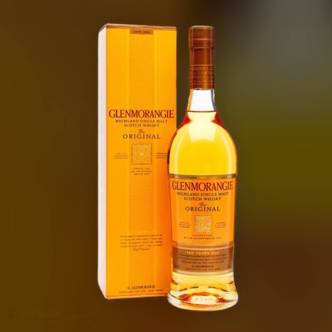 Віскі односолодовий Glenmorangie Original 10 років витримки 40% в подарунковій упаковці 0,7 л