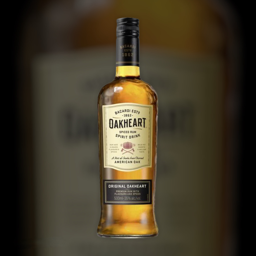 Ром Bacardi Oakheart Original 12 місяців витримки 35% 0,5 л